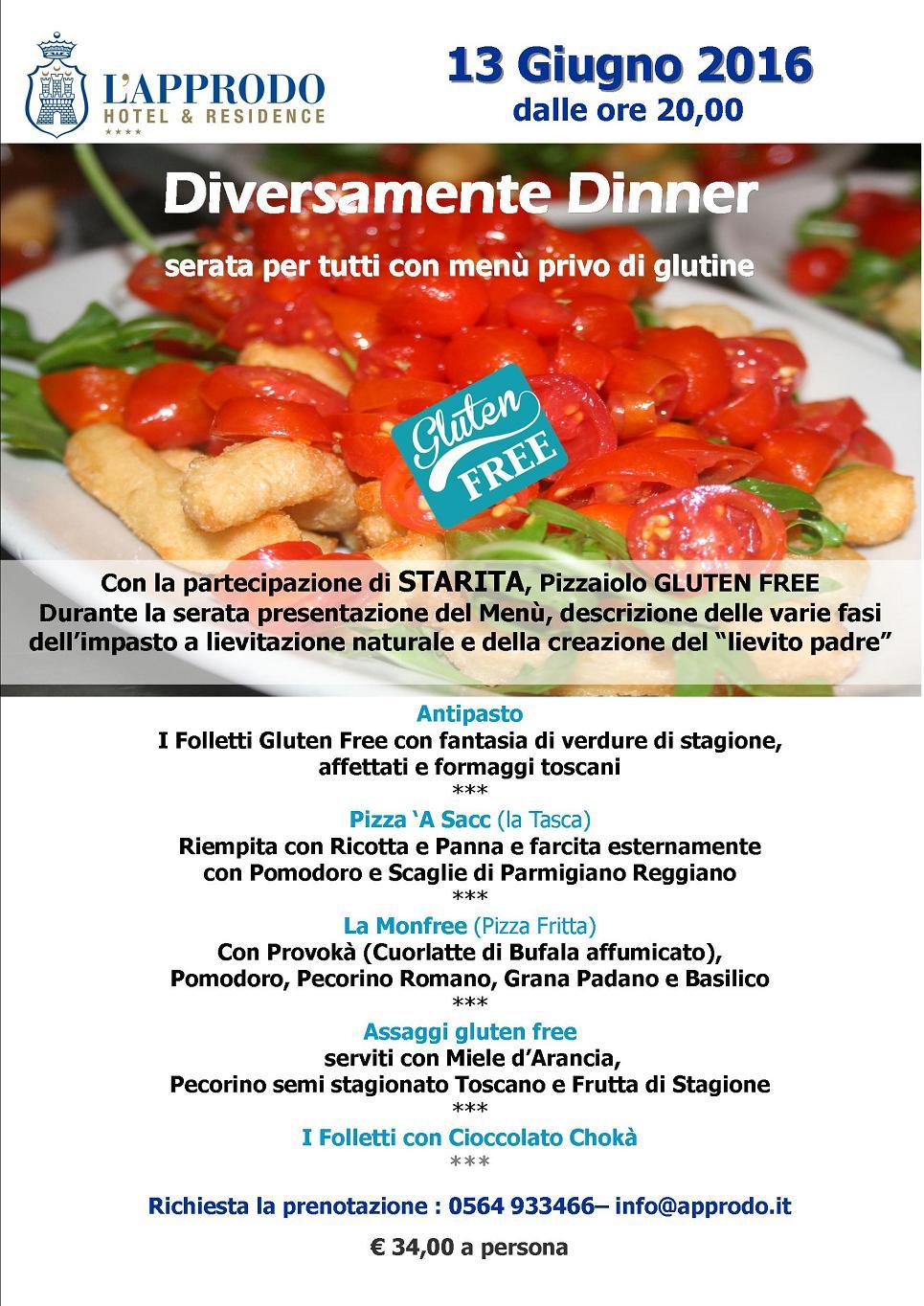 Diversamente Dinner a Castiglione della Pescaia