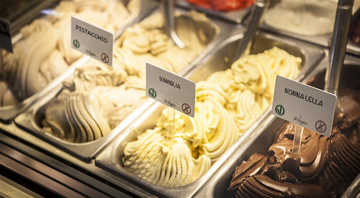 Celiachia: è arrivato il gelato vegan