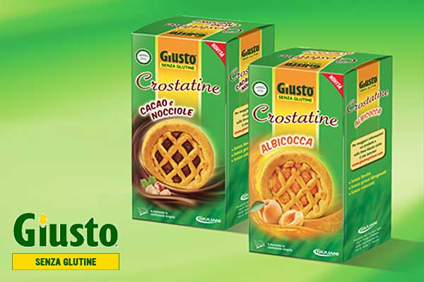 Richiamate le crostatine senza glutine Giusto della Giuliani