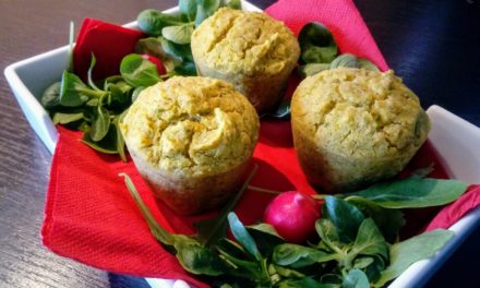 MUFFIN ZUCCA, RUCOLA E FONIO