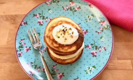 Pancakes albumi e ricotta senza glutine